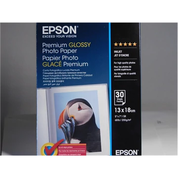 Epson fotópapír 13x18 fényes (30lap)