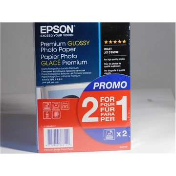 Epson fotópapír10x15  fényes (2x40lap)