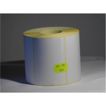 Címke termó 100x150 mm 500 / tekercs perforált