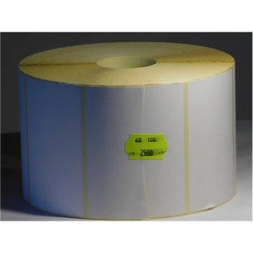 Címke termó 100x60mm 2500/tek.