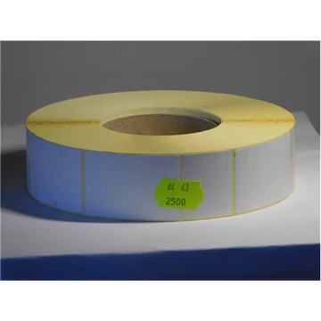 Címke termó 43x64 mm 2500 db / tek.76mag