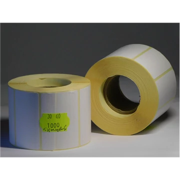 Címke termó 60x30 mm 1000 db / tek.40mag /visszaszedhető/