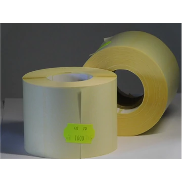 Címke termó 70x40mm 1000/tek.40mag