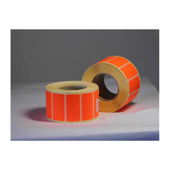 Címke TT 40x20mm fluó piros 1000/tek.40mag