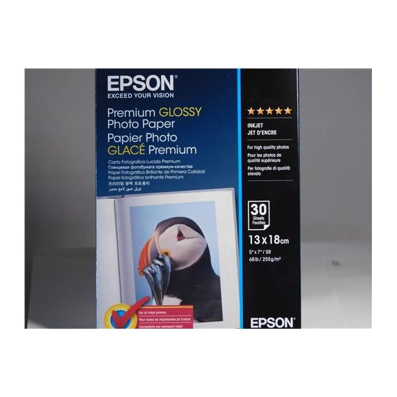 Epson fotópapír 13x18 fényes (30lap)