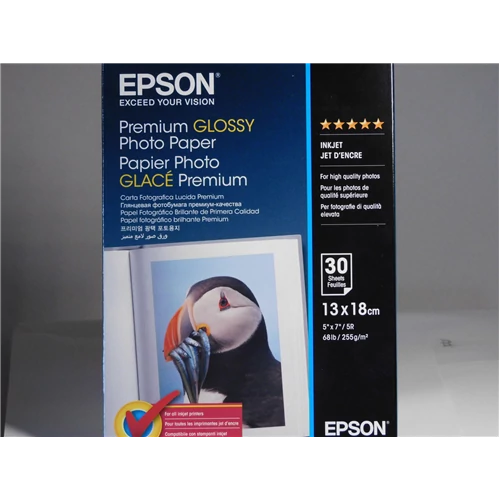 Epson fotópapír 13x18 fényes (30lap)